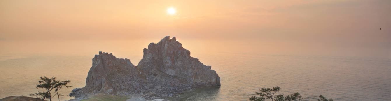 Lake Baikal in Southern Russia