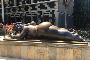 One of Botero's Sculptures