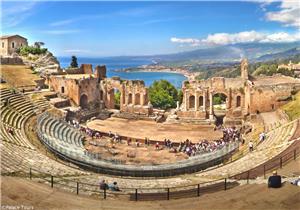 Ancient Greek Theatre in Sicily