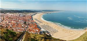 Coastal city of Nazare
