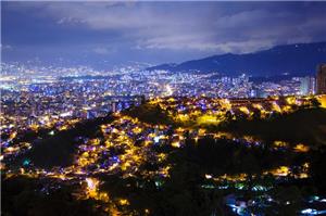 Medellin at Night
