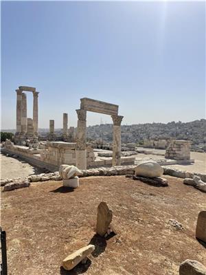 Citadel with Roman Ruins near Amman