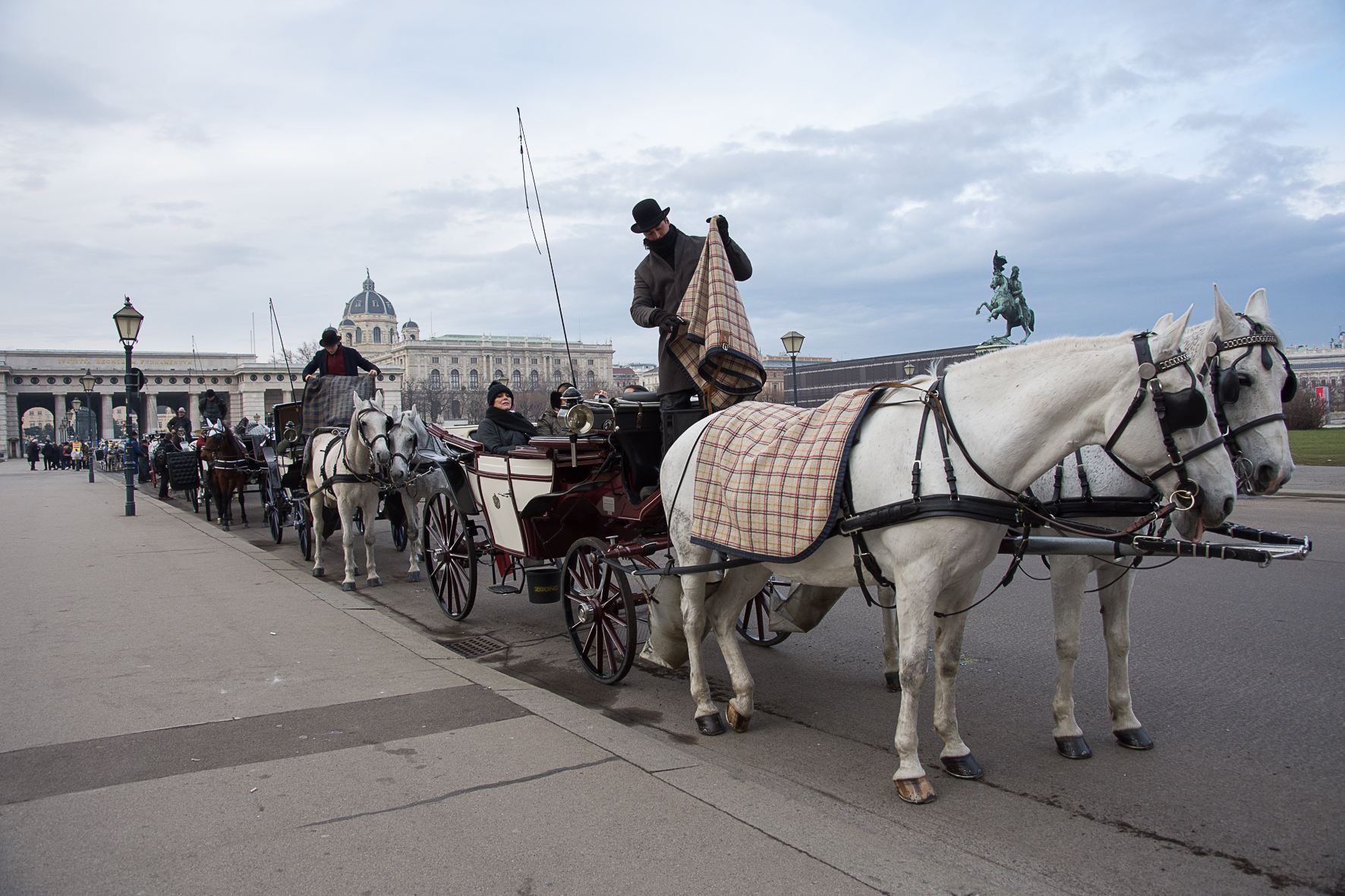 Vienna stunning Old Town by horse-drawn carriage