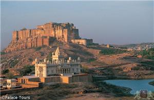 The iconic Mehrangarh Fort, Jodhpur