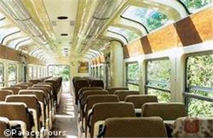 Interior of the VistaDome Train